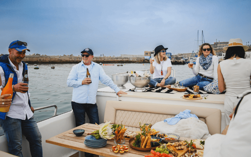 wild waters charters, boat trips in hermanus, catamaran cruise, champagne cruise