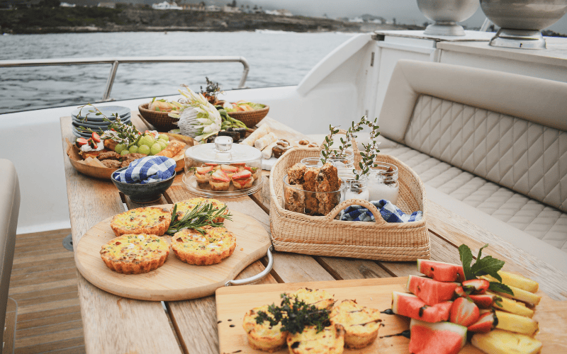 wild waters charters, boat trips in hermanus, catamaran cruise, champagne cruise