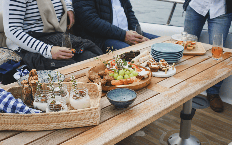 wild waters charters, boat trips in hermanus, catamaran cruise, champagne cruise